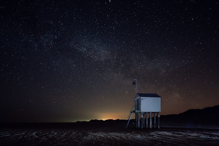Dark Sky wandeling terschelling, sterrenkijken Nederlandse kust