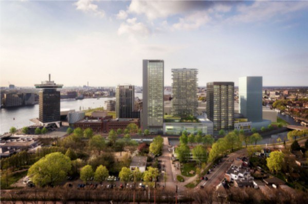 Powerwindow van Physee toegepast in BOLD woontorens Amsterdam 2021