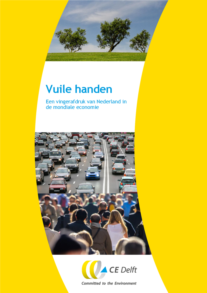 Voorbeeld van de eerste pagina van publicatie 'Onderzoek CE Delft: Vuile Handen'