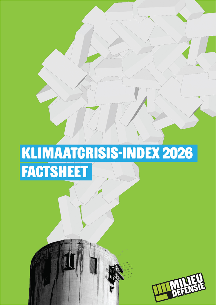 Voorbeeld van de eerste pagina van publicatie 'Factsheet: Klimaatcrisis-Index 2026'