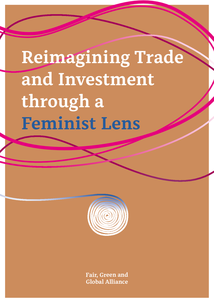 Voorbeeld van de eerste pagina van publicatie 'Op naar een vrouw- en LHBTIQ+-vriendelijk handels- en investeringsbeleid'