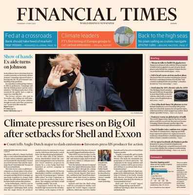 Financial Times over rechtszaak tegen Shell