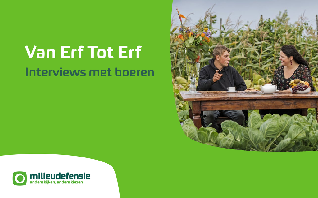 Voorbeeld van de eerste pagina van publicatie 'Van Erf tot Erf - Interviews met boeren'