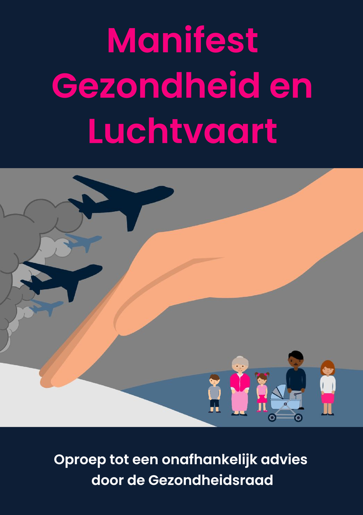 Voorbeeld van de eerste pagina van publicatie 'Gezondheid moet centraal staan in het luchtvaartbeleid'
