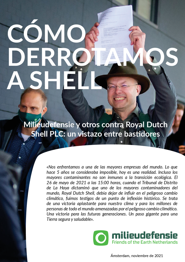 Voorbeeld van de eerste pagina van publicatie 'Manual: Como derrotamos a Shell'