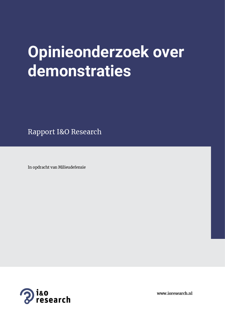 Voorbeeld van de eerste pagina van publicatie 'Meerderheid Nederlanders: activisten mogen bedrijven en directeuren aanklagen'