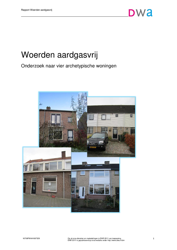 Voorbeeld van de eerste pagina van publicatie 'Woerden aardgasvrij'