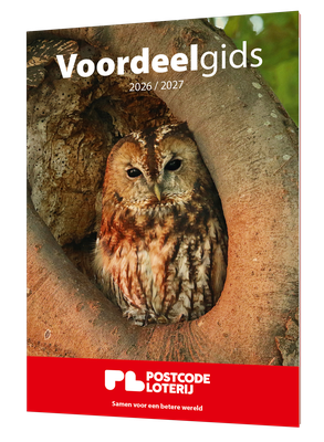 Postcode Loterij coverbeeld uil Voordeelgids 2026 foto Thijs Glastra.png